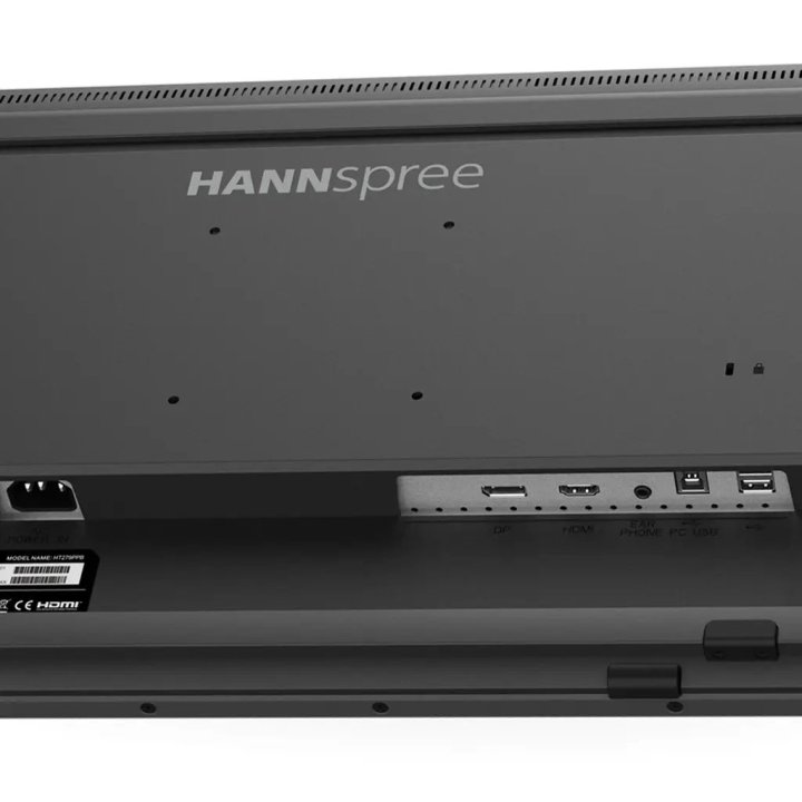 Monitor 27" Tactil Dp Hdmi Hanns Ht279ppb Fhd 400 Cd m2 2x2w Vesa 100x100 Portable
