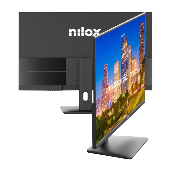 Monitor 32" Hdmi Vga Nilox Nxm32fhd1001 Fhd 100hz 4ms 250cd m² Vesa 75x75 Negro