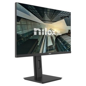 Monitor 24" Usb-c Dp Hdmi Nilox Nxm24reg12065 Fhd 120hz 4ms 250cd m² Usb-c 65w Vesa 100x100 Regulable Y Giratorio 2