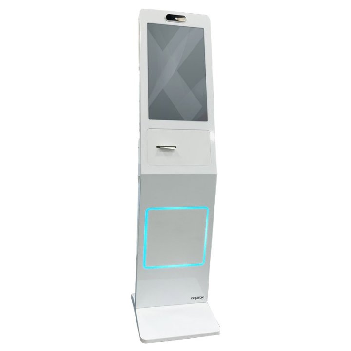 Tpv Kiosko Approx Appkiosk01print 21.5" Fhd Tactil Intel Celeron J6412 8gb 128gb Webcam Impresora Soporte Para Tp