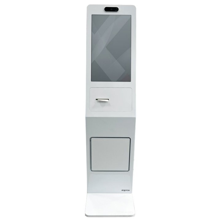 Tpv Kiosko Approx Appkiosk01print 21.5" Fhd Tactil Intel Celeron J6412 8gb 128gb Webcam Impresora Soporte Para Tp