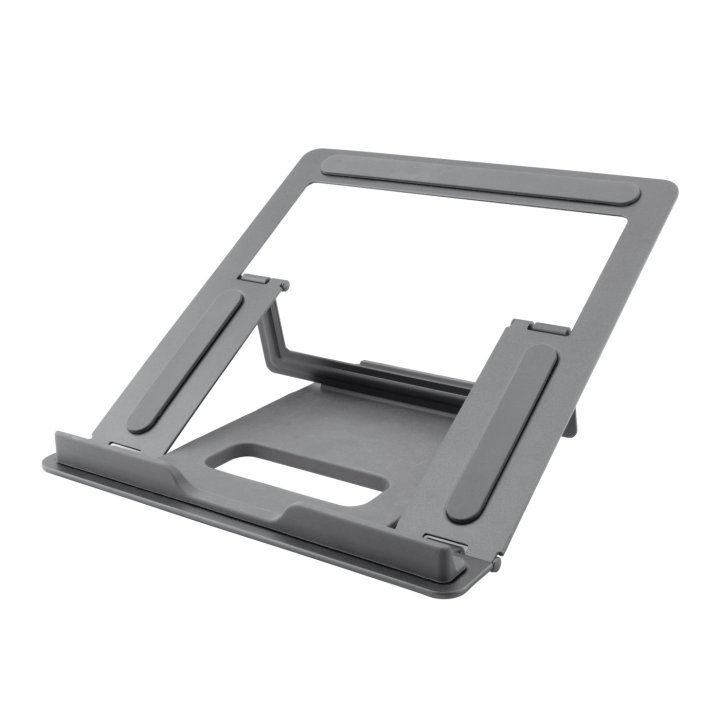Soporte De Portatil Coolbox Atril Hasta 17" 10kg 4 Posiciones Gris Espacial