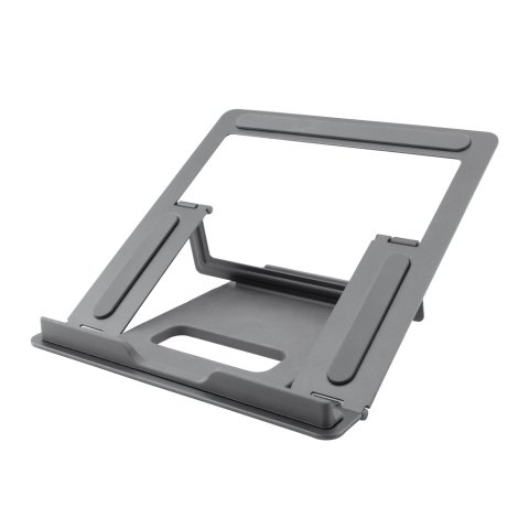 Soporte De Portatil Coolbox Atril Hasta 17" 10kg 4 Posiciones Gris Espacial