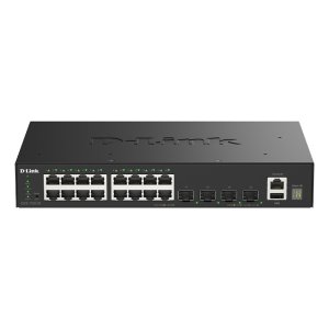 Switch Semigestionable D-link Stackable Dgs-1530-20 e 16p Giga + 4p 10g Sfp+