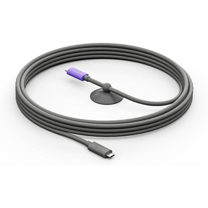 Cable Logitech Meetup2 Usb-c A Usb-c 5m 3.1 Admite Dp Para Meetup2 Y Rally Board 65
