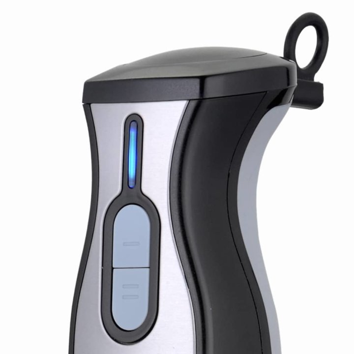 Batidora De Mano Haeger Extreme 1000w Pie De Acero Inoxidable Eje Desmontable 