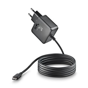 Cargador Usb Gan Ngs 45w Cable Usb-c Soldado 1.5m Pd Color Negro
