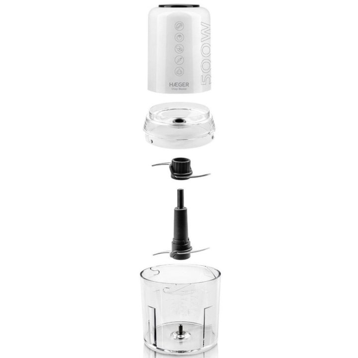 Picadora Haeger Chop Master 500w Vaso De 500ml...