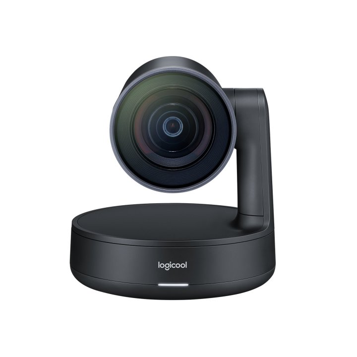 Camara Logitech Phone Rally Plus Kit De Videoconferencia 4k Altavoces Omnidireccional Color Negro