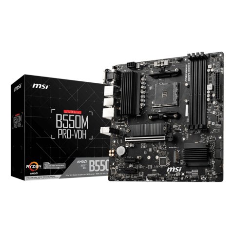 Pb Msi B550m Pro-vdh M-atx Skt Am4 4xddr4 3200mhz Hdmi Dp Vga Lan 2xm.2