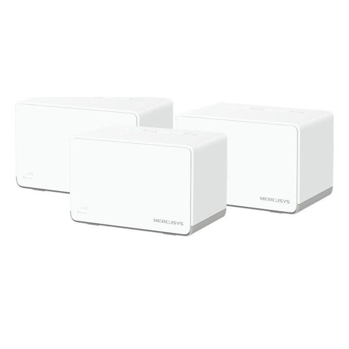 Punto De Acceso Interior Mesh Wifi 6 Mercusys Halo H70x (3-pack) Kit Tres Puntos De Acceso Interior Mesh Ax1800 Doble Banda 3