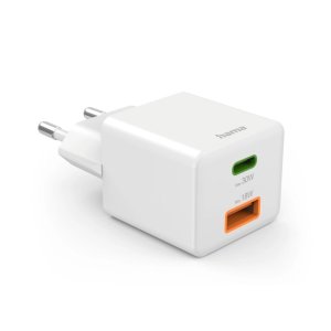 Cargador Usb Gan Hama 00201992 30w 1xusb-c Pd 1xusb-a Color Blanco 2