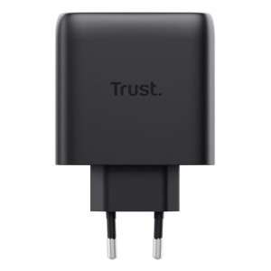 Cargador Usb Gan Trust Maxo 65w 2xusb-c Incluye Cable Usb-c 2m Color Negro 2