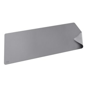 Alfombrilla Trust Benya Xxl Cuero Pvc Vegano Color Gris