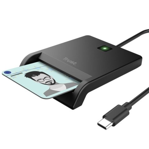 Lector Externo De Dnie Trust Primo Usb-c...