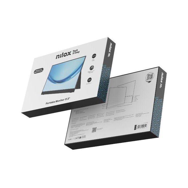 Monitor 17.3" Portable Usb-c Mini-hdmi Nilox...