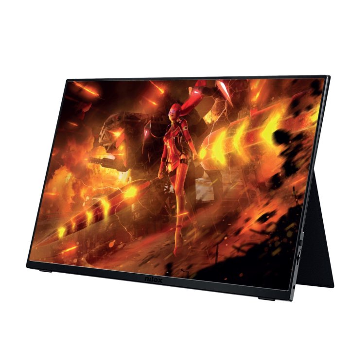 Monitor 16.1" Portable Usb-c Mini-hdmi Nilox Nxmp16fhd1201 Ips Fhd 120hz 0ms Color Negro