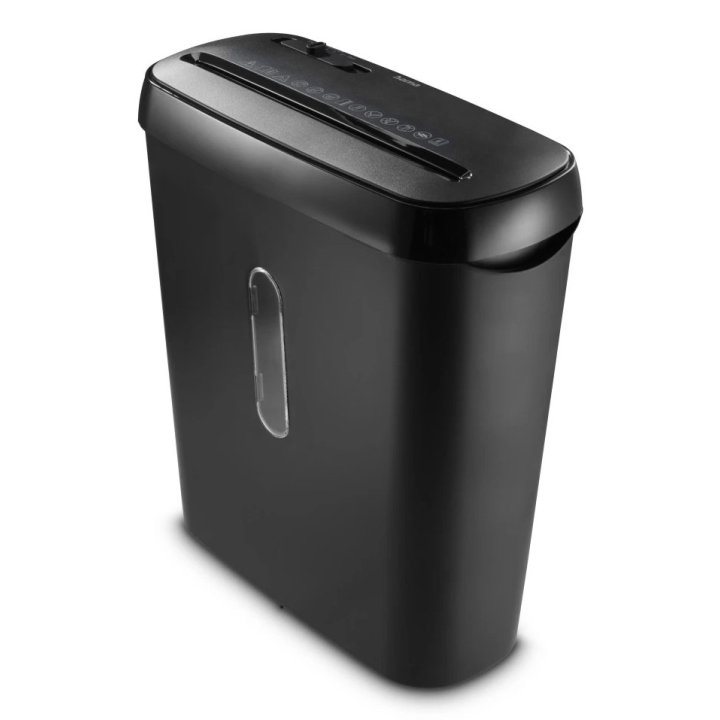 Destructora De Papel Hama Classic S61 8l Capacidad Corte De 7 Hojas Color Negro