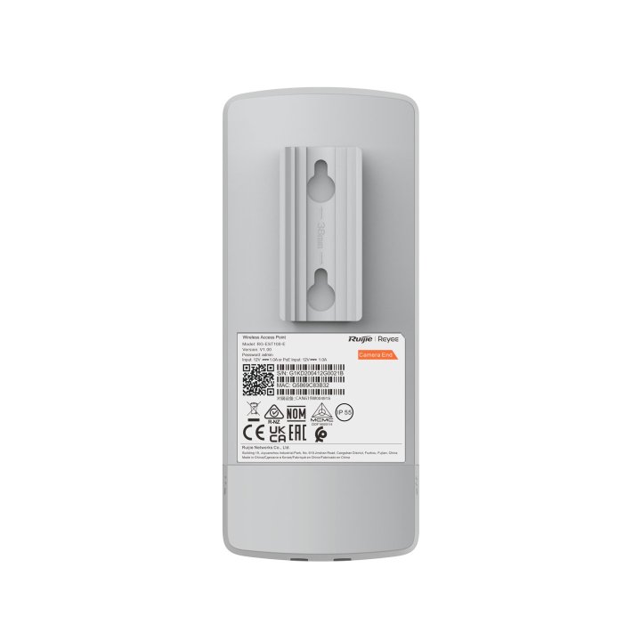 Radio Enlace Ruijie Rg-est100 Pack Wifi 2,4ghz 300mb s Antenas Direccional Exterior Ip55 500m
