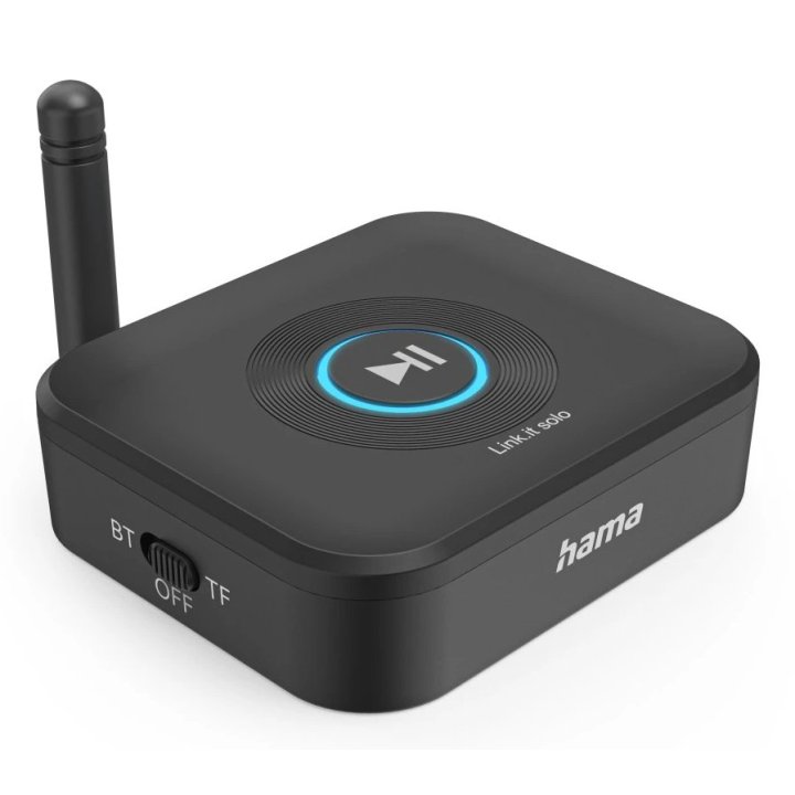 Adaptador Bluetooth Hama 00205321 Link.it Solo Receptor Bt5.3 Jack Usb-c Microsd 50m