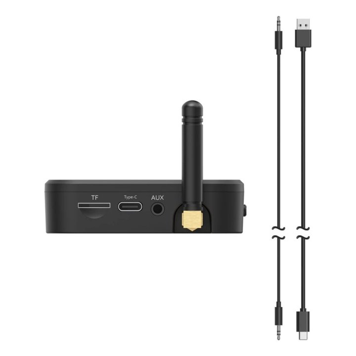 Adaptador Bluetooth Hama 00205321 Link.it Solo Receptor Bt5.3 Jack Usb-c Microsd 50m
