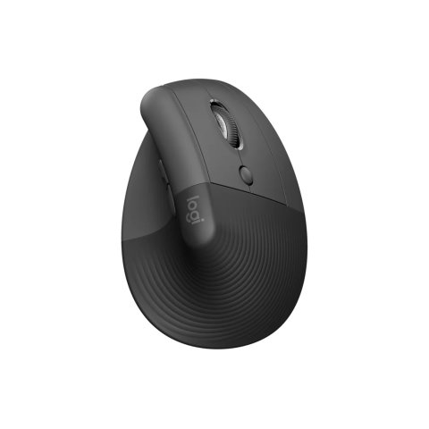 Mouse Logitech Wireless Y Bluetooth Ergo Lift Para Zurdos 4000 Dpi Wireless Grafito P/n:910-006474