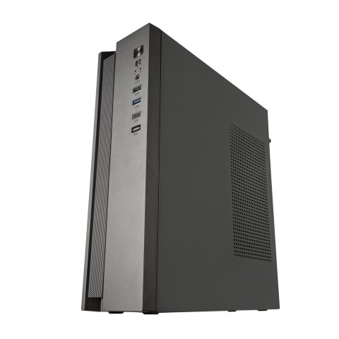Caja Micro Atx Tacens Anima Acslim500 Gpu Max 255mm 3x2.5 Usb-c F.a Tfx 500w Color Negro