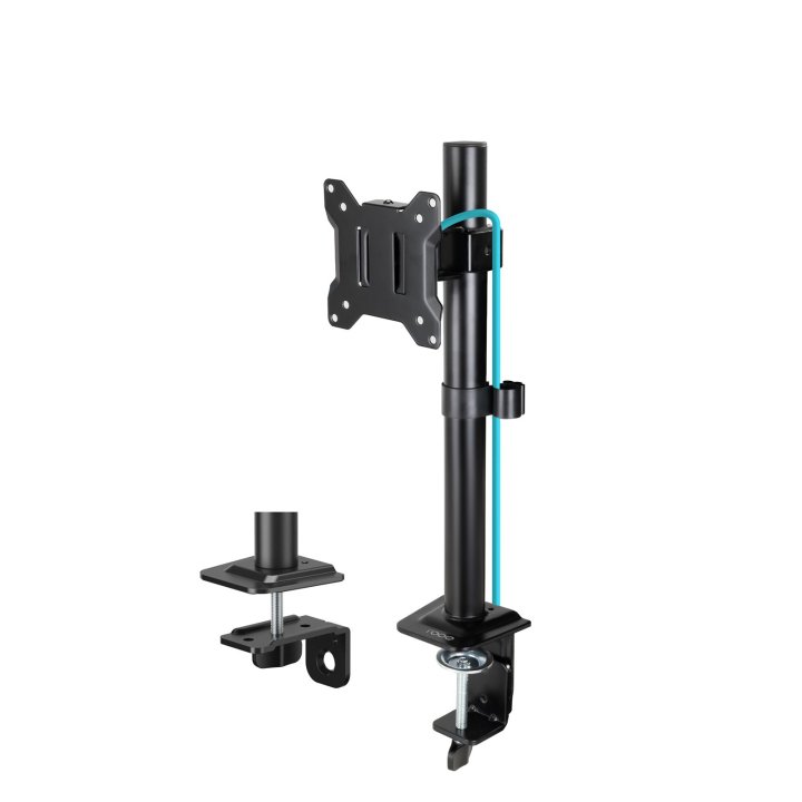 Soporte De Mesa Tooq Db1130tn-b Para 1 Pantalla Hasta 32" 10kg Vesa 100x100 Inclinable Color Negro
