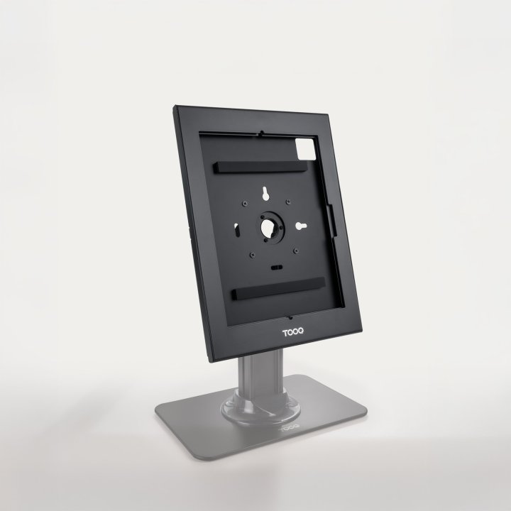 Marco Antirrobo Tablet Tooq Tqatte2601-m-b Color Negro 12,4-13" Vesa 75x75 Cerradura