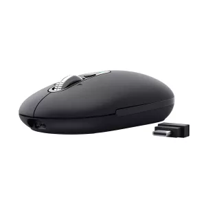 Mouse Trust Wireless Seron Hypscroll Slim 400-2400dpi 6 Botones Recargable Fsc Grs Negro 2