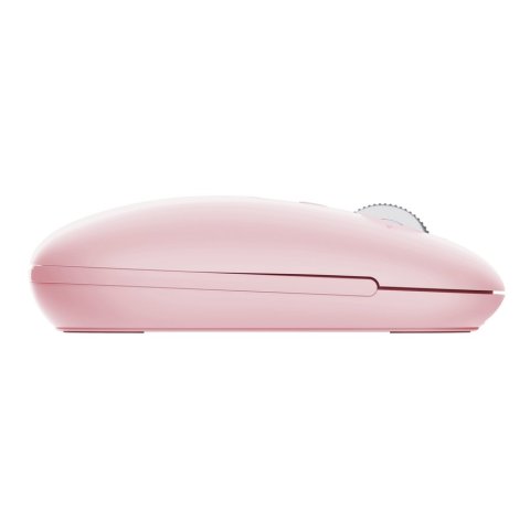 Mouse Trust Wireless Seron Hypscroll Slim 400-2400dpi 6 Botones Recargable Fsc Grs Rosa