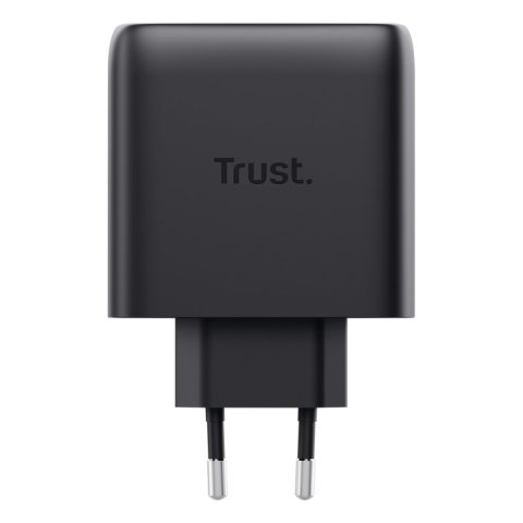Cargador Usb Gan Trust Maxo 65w 3xusb-c Pd 1xusb-a Incluye Cable Usb-c 2m Negro