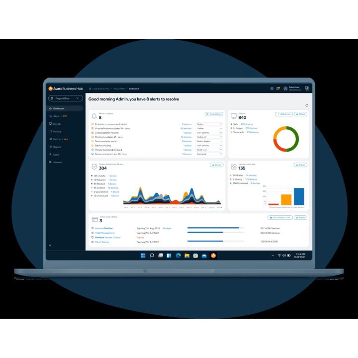 Antivirus Avast Premium Business Security 3...