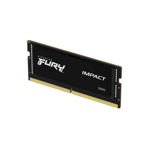 Ddr5 16gb 5600mhz Kingston Fury Impact Black Pnp Cl40 Kf556s40ib-16