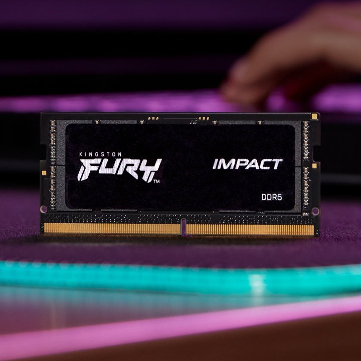Ddr5 16gb 5600mhz Kingston Fury Impact Black Pnp Cl40 Kf556s40ib-16