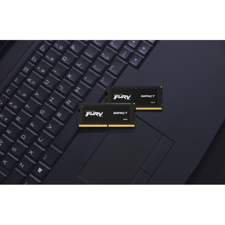 Ddr5 16gb 5600mhz Kingston Fury Impact Black Pnp Cl40 Kf556s40ib-16