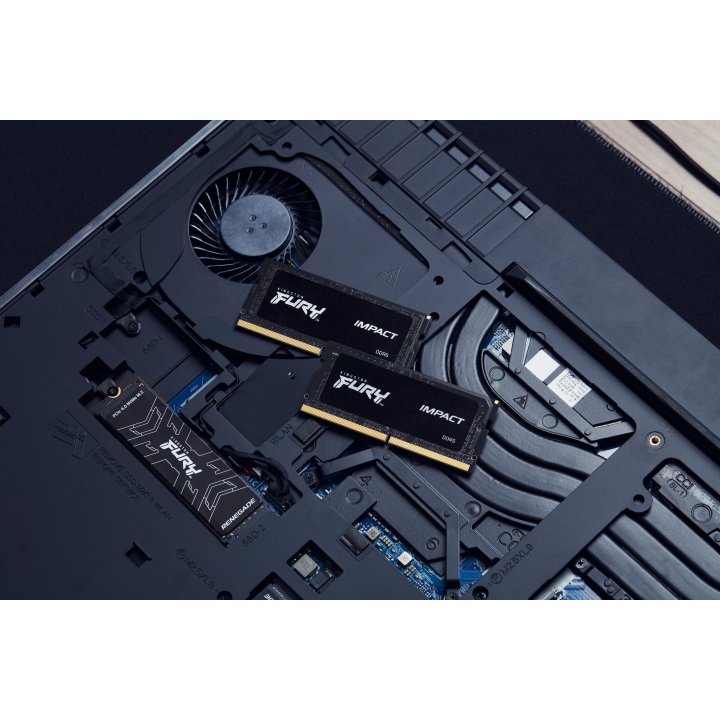 Ddr5 16gb 5600mhz Kingston Fury Impact Black Pnp Cl40 Kf556s40ib-16
