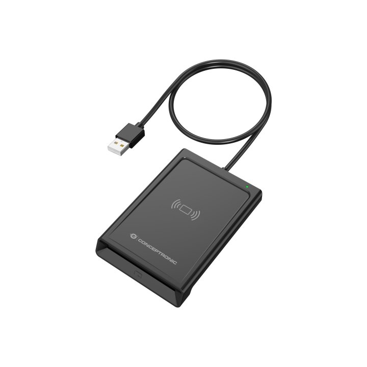 Lector Externo Dni Usb Conceptronic Bian11b Dni 4.0 Eid Y Nfc 