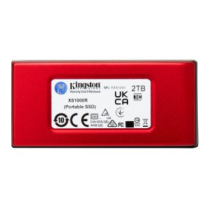 Disco M.2 Externo Kingston Sxs1000r 2000g 2 Tb - Usb 3.2 Gen 2x2 --rojo 2