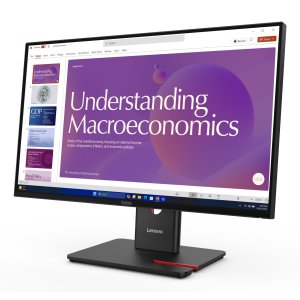 Monitor 24" Usb-c Hdmi Displayport Lenovo T24d-40
Regulable En Altura , Pivotante Hub Usb, Rj45 2