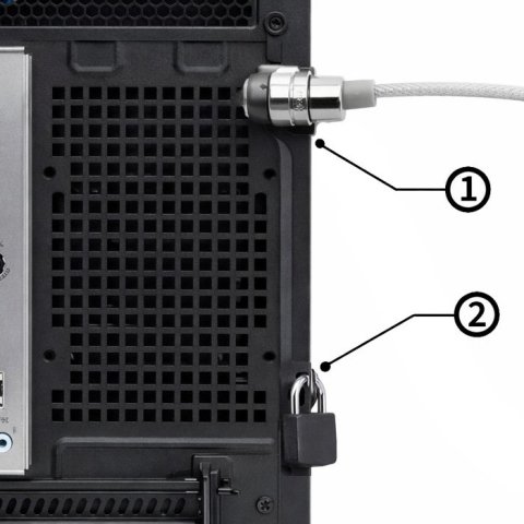Caja Micro Atx Coolbox M460 Gpu Max 250mm 1x3.5 2.5 1x2.5 2.5 Usb-c 3.2 Sin F.a Color Negro