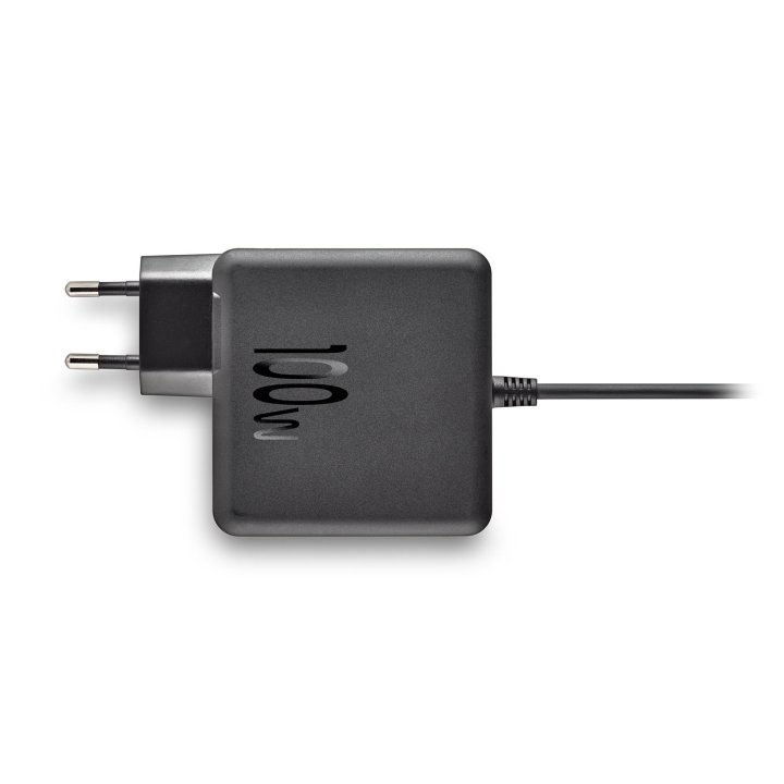 Cargador Usb Gan Ngs Gan 100w-c 100w 1xusb-c Pd3.0 Cable 1.5m Soldado Color Negro
