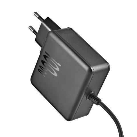 Cargador Usb Gan Ngs Gan 100w-c 100w 1xusb-c Pd3.0 Cable 1.5m Soldado Color Negro