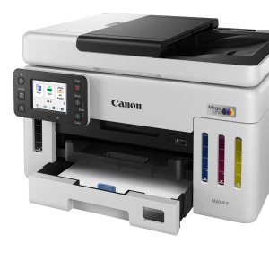 Multifuncion Inkjet Canon Maxify Gx6150 24ppm Wifi Duplex Rj45 B.250 Color Blanco 2