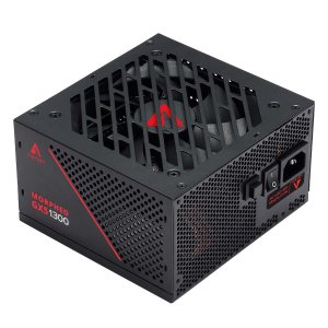 Fuente De Alimentacion Modular Abysm 1300w Morpheo Gx5 Atx 3.1 Platinum Japonese Cap Negro