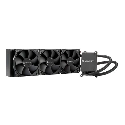 Sistema Refrigeracion Liquida Unykach Aquasphere Pro 360 Negro 3x120mm Pwm Tdp 450w Amd Trx4
