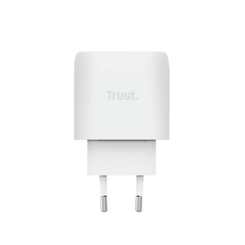 Cargador Usb Gan Trust Maxo 45w Pd 1xusb-c Ultra Small Cable Usb-c 2m Blanco