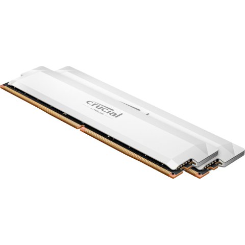 Ddr5 32gb 6400mhz Crucial Pro Overclocking Kitx2 (2x16) Cp2k16g64c38u5w (white)