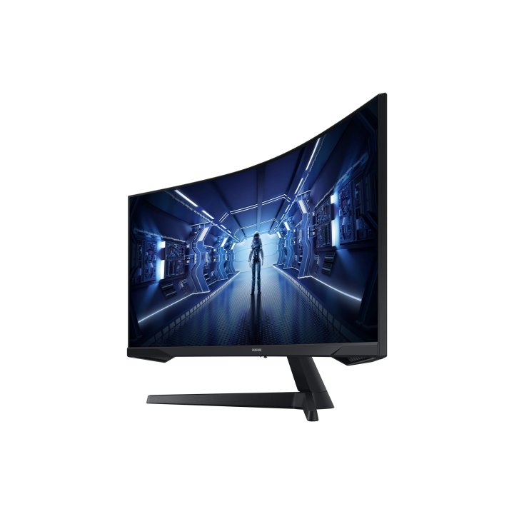 Monitor 34" Curvo Dp Hdmi Samsung Lc34g55twwpxen Odyssey G5 Wqhd 3440x1440 165hz 1ms 1000r Negro