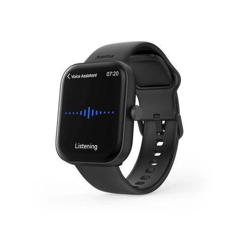 Smartwatch Hama 5000 Amoled 1.65" Ip68 Manos Libres Diferentes Sensores Negro